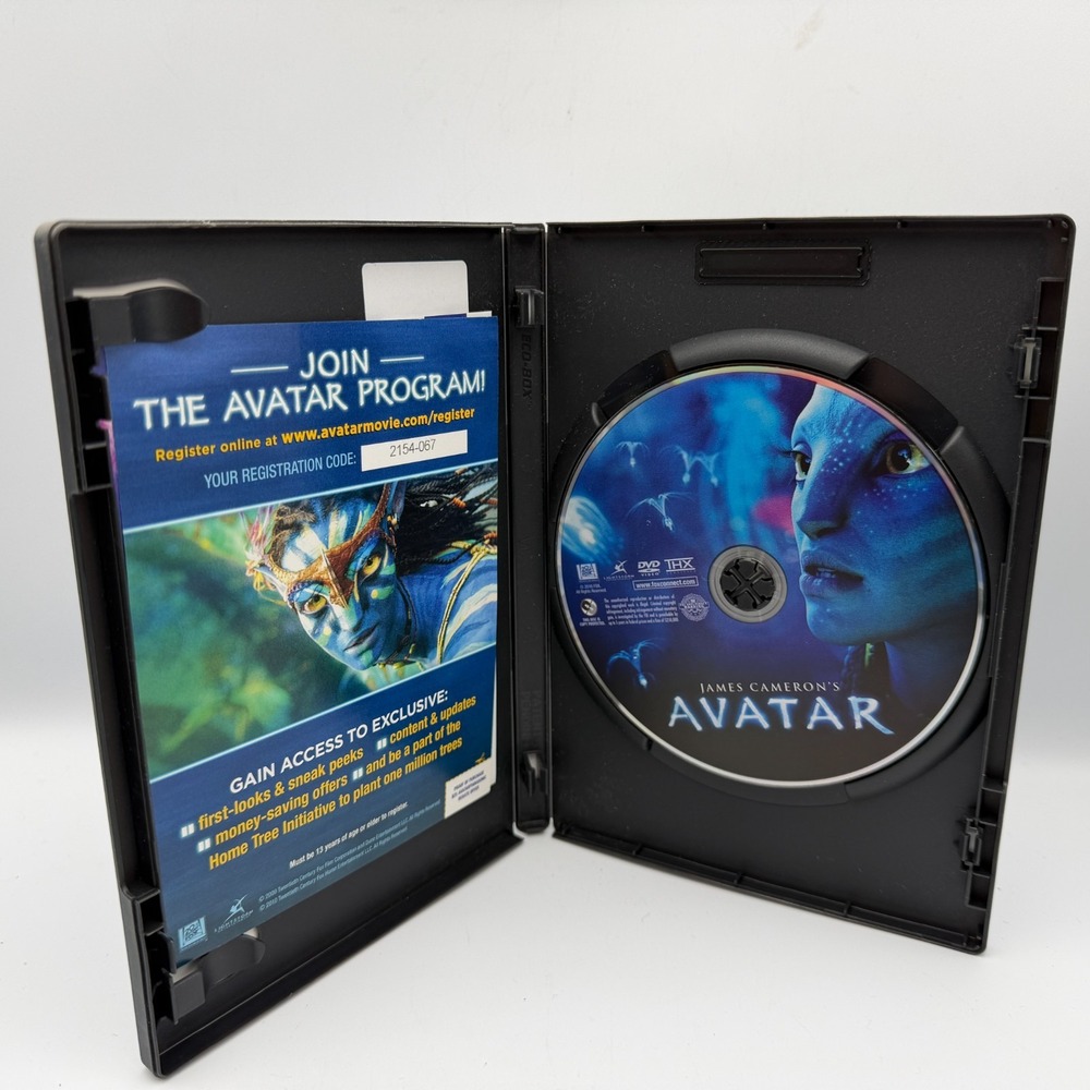 Avatar DVD 2009 James Cameron Pandora Hero Journey Fantasy World Adventure Blue
